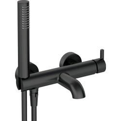 BATERIA WANNOWA SILIA NERO Z KOMPLETEM NATRYSKOWYM BQS_N11M