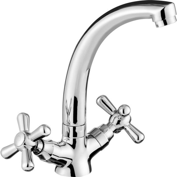 BAT.SYMETRIO CHROM UMYWALKOWA STOJĄCA BEZ KORKA AUTOMATYCZNEGO - NOWOŚĆ B7BOS_020D