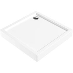 BRODZIK JAŚMIN KWADRATOWY BIAŁY AKRYLOWY 80 CM - NOWOŚĆ  KGJ_042B