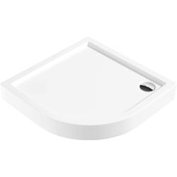 BRODZIK JASMIN PÓŁOKRĄGŁY BIAŁY AKRYLOWY 90 CM - NOWOŚĆ  KGJ_053B