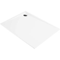 BRODZIK KERRIA PLUS PROSTOKĄTNY BIAŁY AKRYLOWY 100x90 CM SOLID PLUS - NOWOŚĆ  KTS_045B