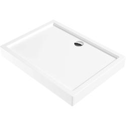 BRODZIK JAŚMIN PROSTOKĄTNY BIAŁY AKRYLOWY 120x90 CM - NOWOŚĆ  KGJ_043B