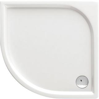 BRODZIK CUBIC PÓŁOKRĄGŁY, AKRYLOWY, 3 CM GŁĘBOKOŚCI, PŁASKI, 80 CM B7KTK_052B