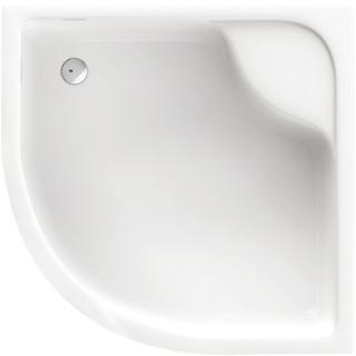 BRODZIK DEEP PÓŁOKRĄGŁY, AKRYLOWY, 28 CM GŁĘBOKOŚCI, ZE STELAŻEM, 90 CM B7KTD_041B