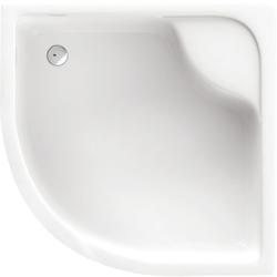BRODZIK DEEP PÓŁOKRĄGŁY, AKRYLOWY, 28 CM GŁĘBOKOŚCI, ZE STELAŻEM, 80 CM B7KTD_042B