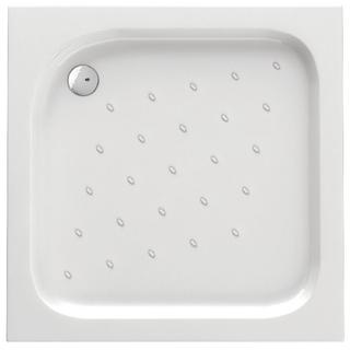 BRODZIK FUNKIA KWADRATOWY, AKRYLOWY, 5 CM GŁĘBOKOŚCI, KOMPAKT, 80X80 CM KTC_042B