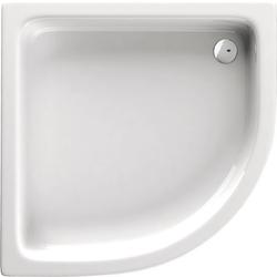 BRODZIK PLUS II PÓŁOKRĄGŁY, AKRYLOWY, 12 CM GŁĘBOKOŚCI, Z NÓŻKAMI, 90 CM B7KTU_031B