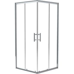 KABINA JASMIN PLUS KWADRATOWA SZKŁO TRANSPARENTNE Z POWŁOKĄ 80x80x190 CM - NOWOŚĆ  KTJ_042P