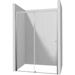 DRZWI PRZESUWNE KERRIA PLUS CHROM 180 CM Z POWŁOKĄ, SZKŁO TOTALWHITE  KTSP018P