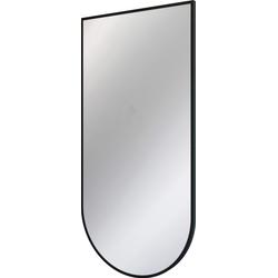 SILIA LUSTRO WISZĄCE, Z RAMĄ, 50x100, NERO  ADI_N851