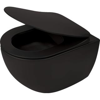 MISKA WISZĄCA BEZKOŁNIERZOWA PEONIA ZERO NEW NERO CDE_NZPW