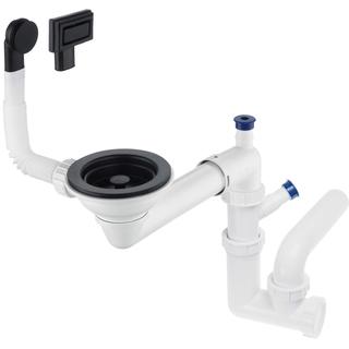 SYFON DO ZLEWOZMYWAKA GRANITOWEGO 1-KOMOROWEGO SPACE-SAVER ZXY_N949