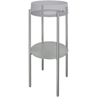 KONSOLA ŁAZIENKOWA STOJĄCA SILIA 360 MM STAL SZCZOTKOWANA  CKS_F36A
