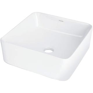 UMYWALKA JASMIN BIAŁA STAWIANA NA BLAT 345x345 MM  CDJ_6U3S