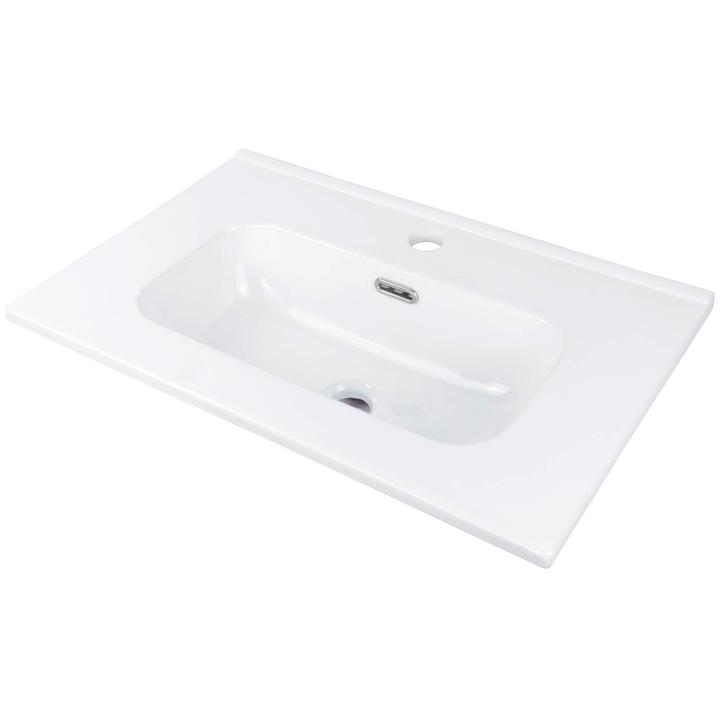 UMYWALKA TUBO BIAŁA WPUSZCZANA W BLAT 600 MM  CTU_6U6M