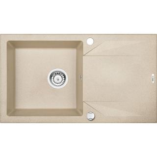 ZLEW. EVORA PIASKOWY GRANIT 1K Z/O 780X440X180, 3,5" + OSPRZĘT SPACE SAVER B7ZQJ_7113