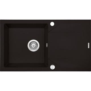 ZLEWOZMYWAK EVORA NERO GRANIT 1K Z/O 780X440X193+SPACE SAVER ZQJ_N113