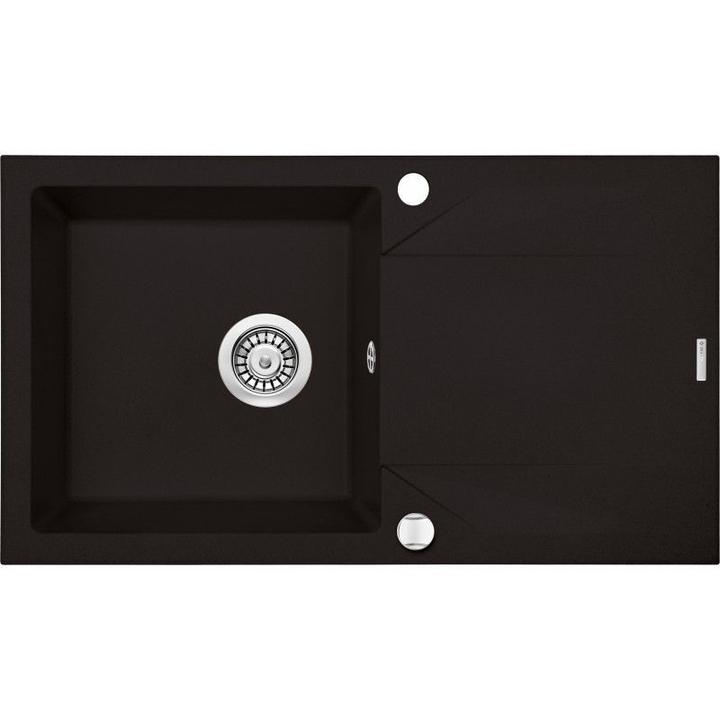 ZLEWOZMYWAK EVORA NERO GRANIT 1K Z/O 780X440X193+SPACE SAVER ZQJ_N113