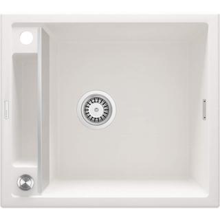 ZLEW. MAGNETIC ALABASTER GRANIT 1K 560X500X219MM, 3,5" + OSPRZĘT SPACE SAVER  ZRM_A103
