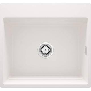 ZLEW. MAGNETIC ALABASTER GRANIT 1K 560X520X220, 3,5" + OSPRZĘT SPACE SAVER CLICK  ZRM_A10A