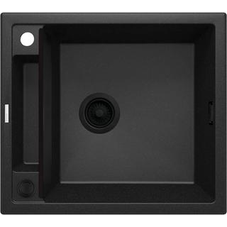 ZLEW. MAGNETIC GRAFIT MET.GRANIT 1K 560X500X219, 3,5" + OSPRZĘT SPACE SAVER  ZRM_G103