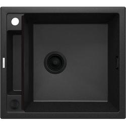 ZLEW. MAGNETIC GRAFIT MET.GRANIT 1K 560X500X219, 3,5" + OSPRZĘT SPACE SAVER  ZRM_G103
