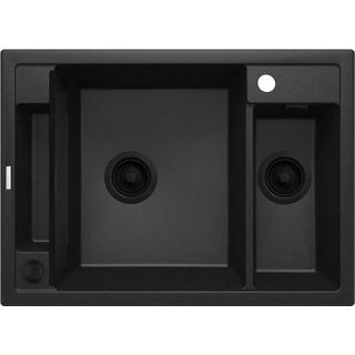 ZLEW. MAGNETIC GRAFIT MET.GRANIT 1,5K 690X500X219MM + OSPRZĘT SPACE SAVER ZRM_G503