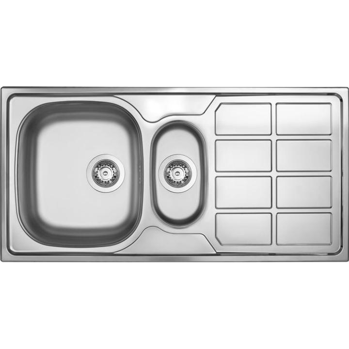 ZLEW.  SOUL SATYNA 1,5K Z/O 1000X500X170, 3,5" +OSPRZĘT B7ZEO_051A