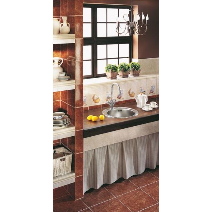 ZLEW. TWIST SATYNA KOŁNIERZ 1K B/O O 480X170, 3,5" + OSP B7ZHC_0813