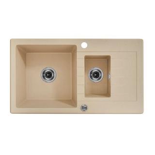 ZLEW. ZORBA PIASKOWY GRANIT 1,5K Z/O 760X440X150, 3,5" + OSP B7ZQZ_7513