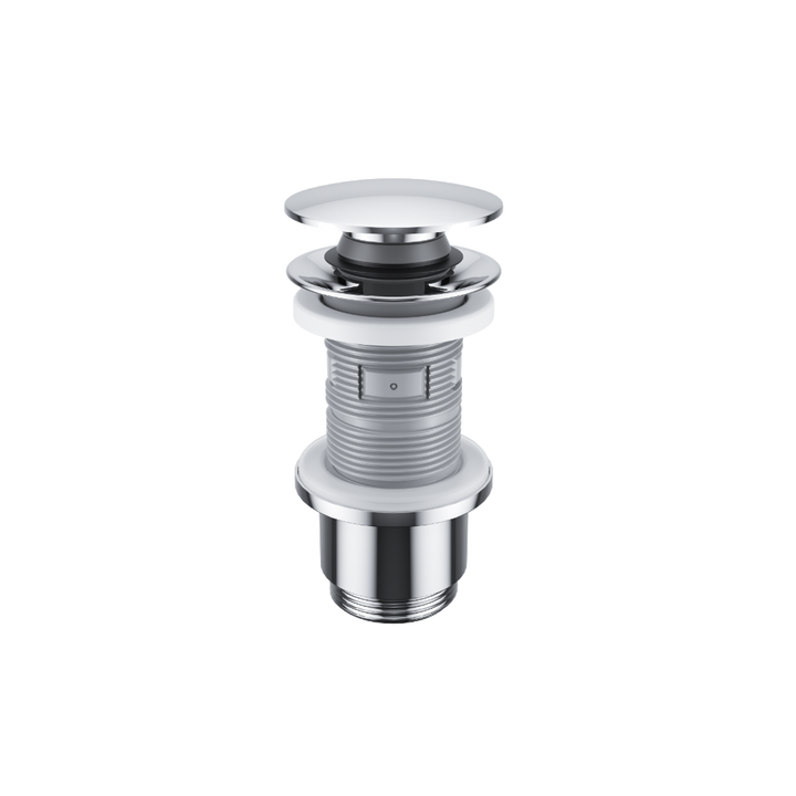 DESIG KOREK KLIK-KLAK UMYWALKOWO BIDETOWY, KORPUS CHROM, POKRYWA CERAMICZNA CAPPUCINO MAT ARIN.1485.K.01.CAMCR