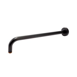 OKRĄGŁE RAMIĘ NATRYSKU 400 MM MOSIĘŻNE CZARNY FD8-402-22