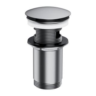 KOREK KLIK-KLAK DO SYFONU UMYWALKOWEGO  NIKIEL SZCZOTKOWANY  A706NI