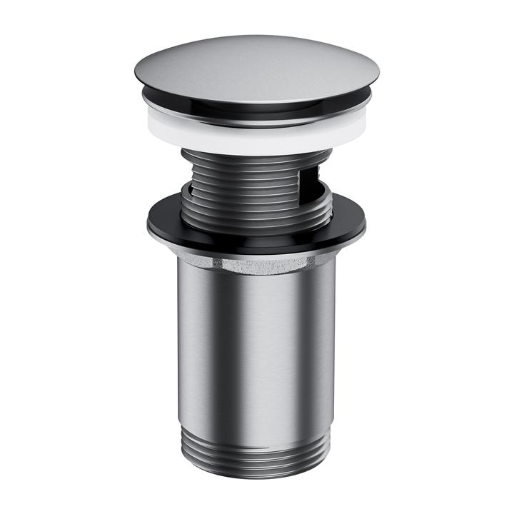 KOREK KLIK-KLAK DO SYFONU UMYWALKOWEGO  NIKIEL SZCZOTKOWANY  A706NI