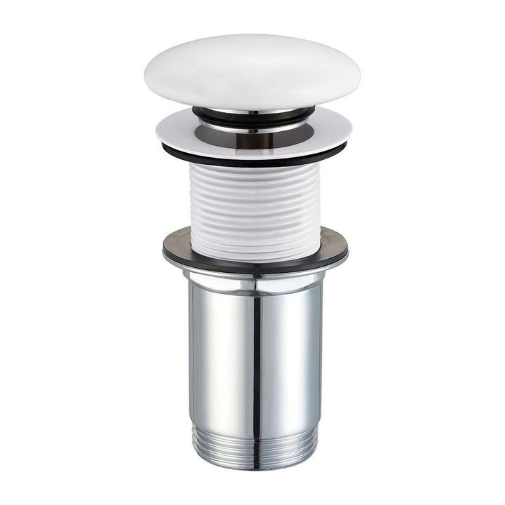 KOREK UMYWALKOWY KLIK-KLAK BIAŁY CERAMICZNY A716BP