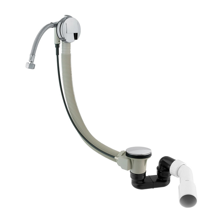 SYFON WANNOWY PRZELEWOWO-ODPŁYWOWO-NAPEŁNIAJĄCY, CHROM       TK152-3.01CR