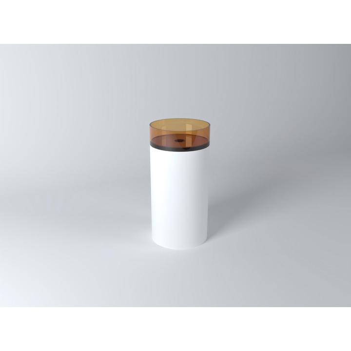 Umywalka wolnostojąca Freedom Brown Copper and White – elegancja i oryginalny design