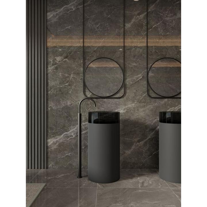 Umywalka wolnostojąca Freedom Smokey Black and Dark Grey – nowoczesność i stylowy kontrast