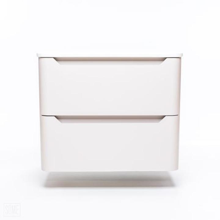 Beżowa szafka łazienkowa CASE 60 cm – ciepły odcień i funkcjonalność