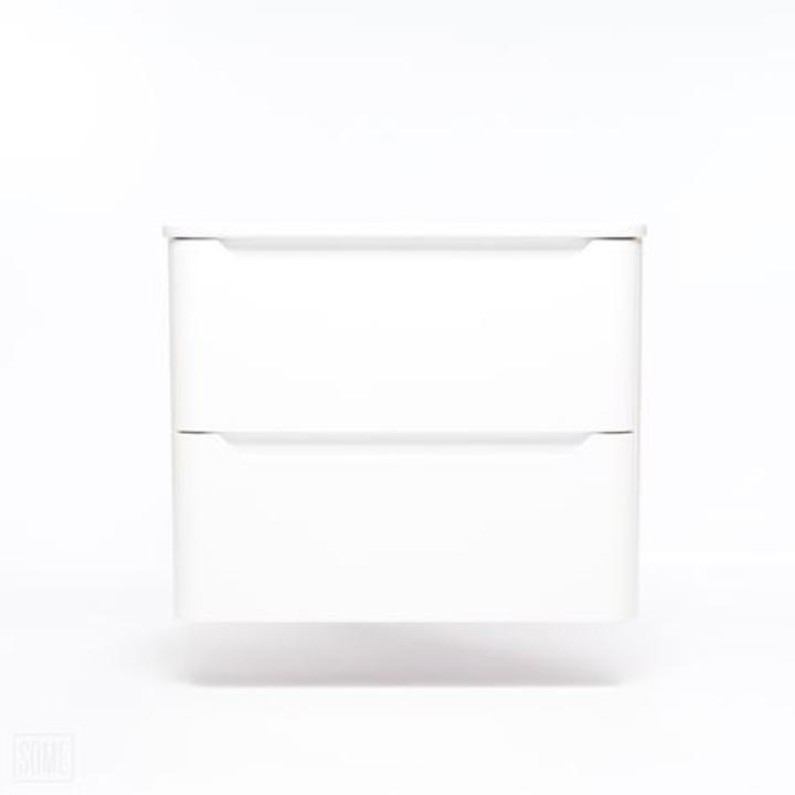 Biała szafka łazienkowa CASE 60 cm – nowoczesna i funkcjonalna