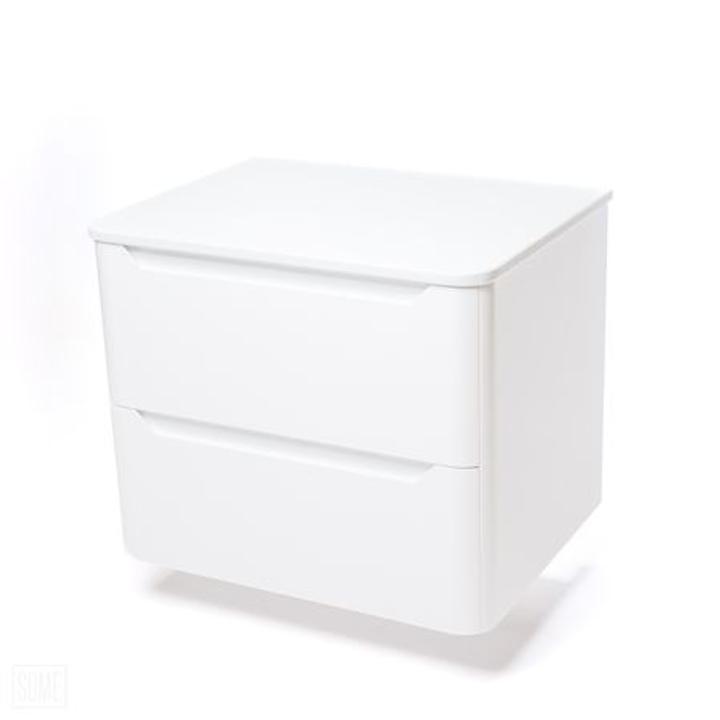 Biała szafka łazienkowa CASE 60 cm – nowoczesna i funkcjonalna