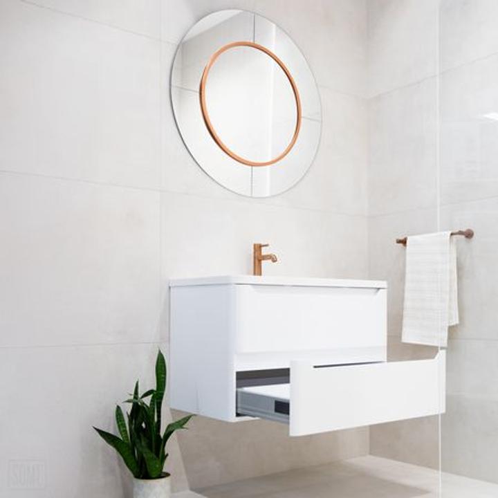 Biała szafka łazienkowa CASE 60 cm – nowoczesna i funkcjonalna