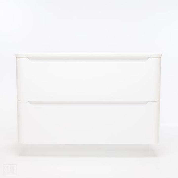 Biała szafka łazienkowa CASE 80 cm – przestronność i styl