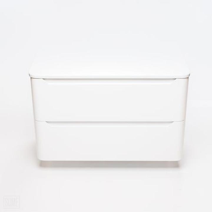 Biała szafka łazienkowa CASE 80 cm – przestronność i styl