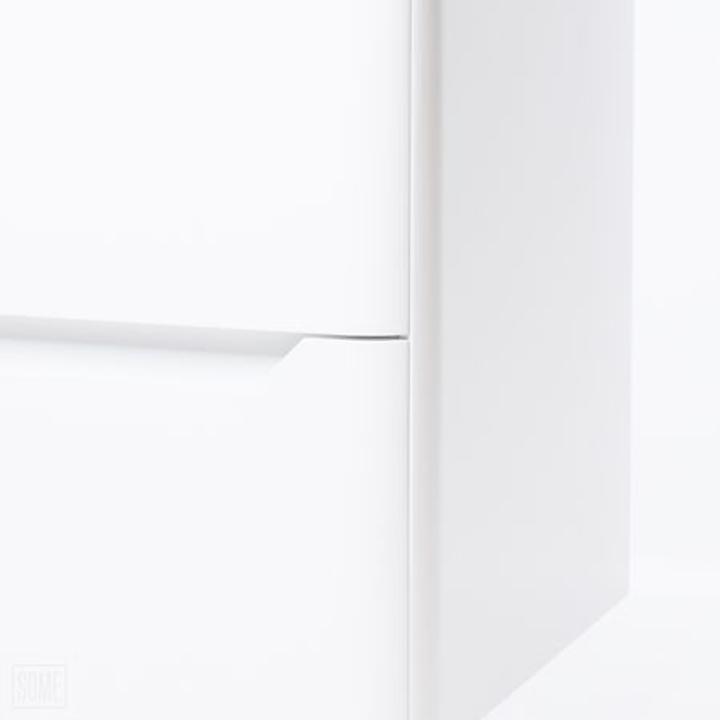 Biała szafka łazienkowa CASE 80 cm – przestronność i styl