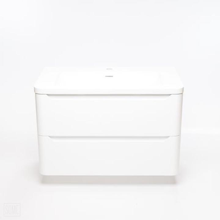 Biała szafka łazienkowa CASE 80 cm – przestronność i styl