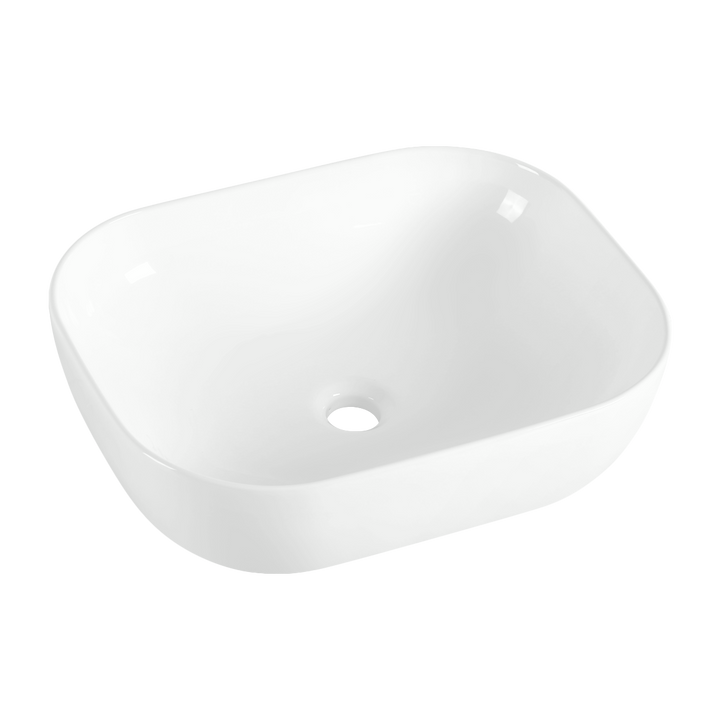 Umywalka nablatowa Bella biała – nowoczesność i elegancja