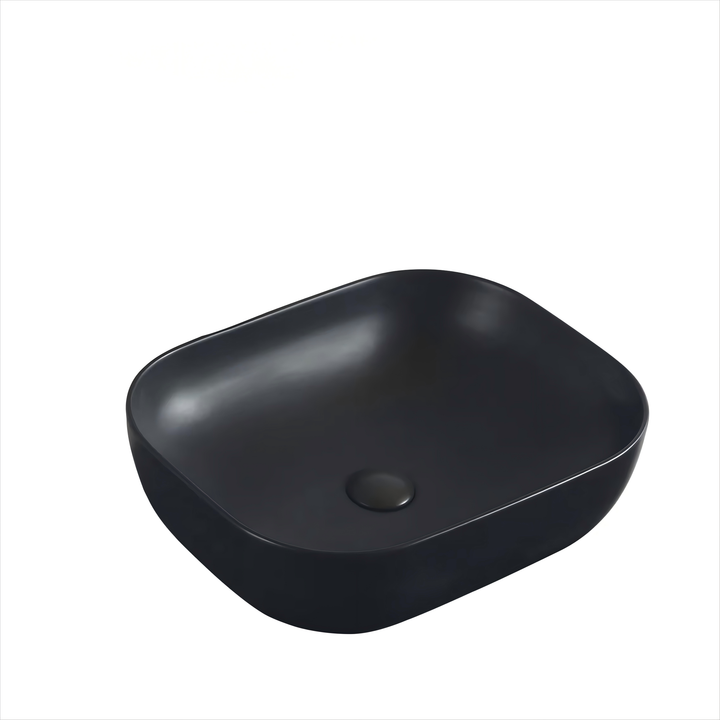 Umywalka nablatowa Bella czarny mat – nowoczesny akcent do łazienki
