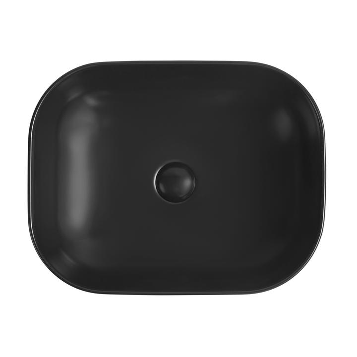 Umywalka nablatowa Bella czarny mat – nowoczesny akcent do łazienki