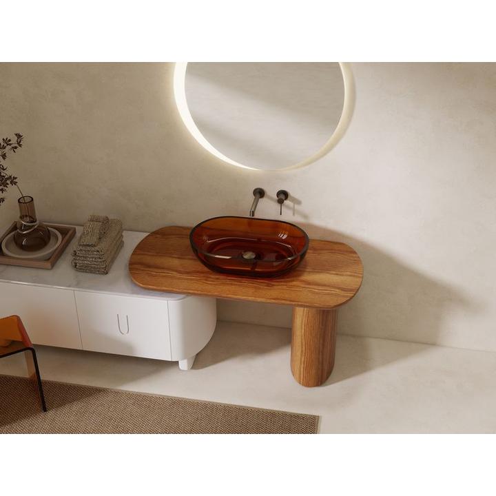 Umywalka wolnostojąca Freedom Smokey Black and Dark Grey – nowoczesność i stylowy kontrast